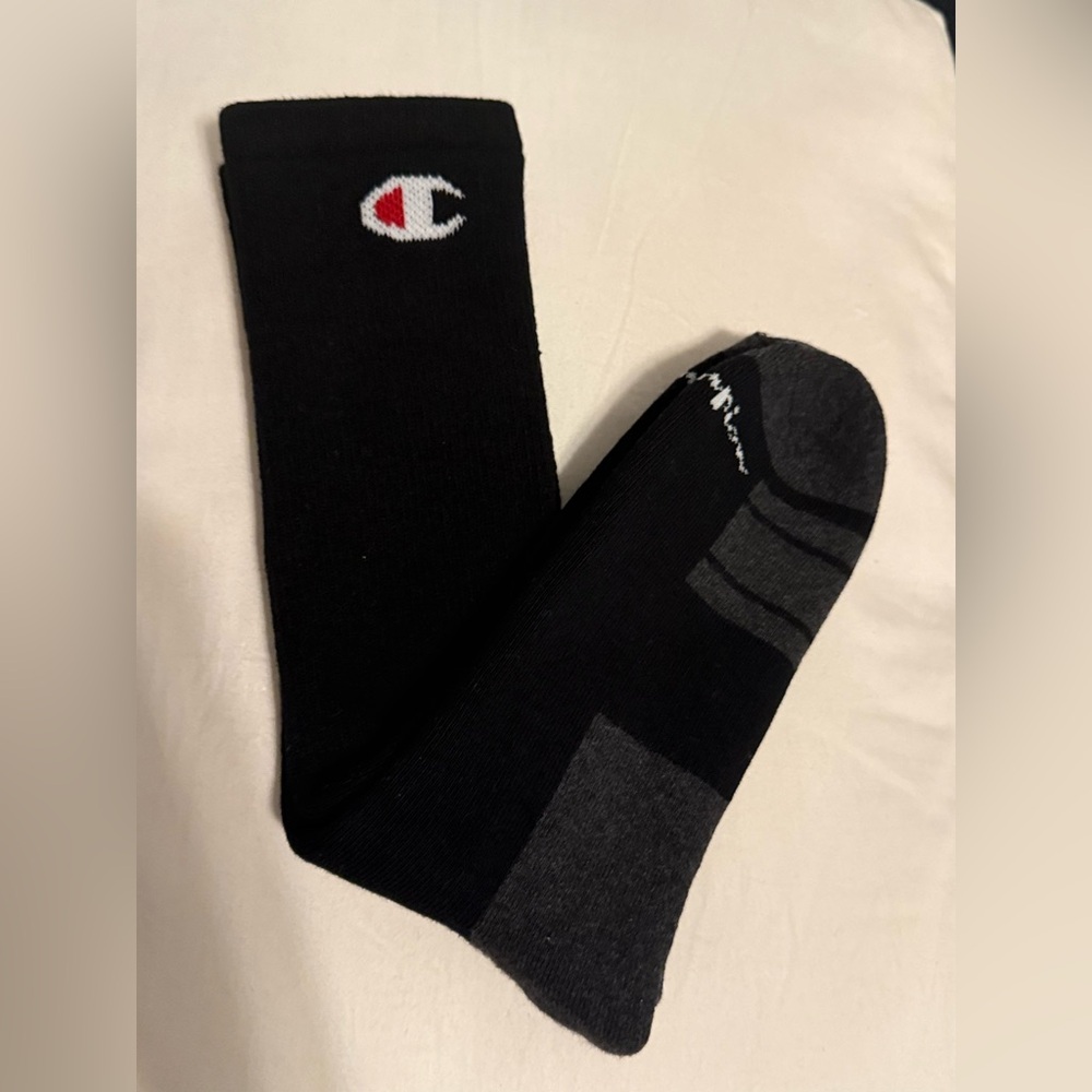 Champion Black and Gray Socks